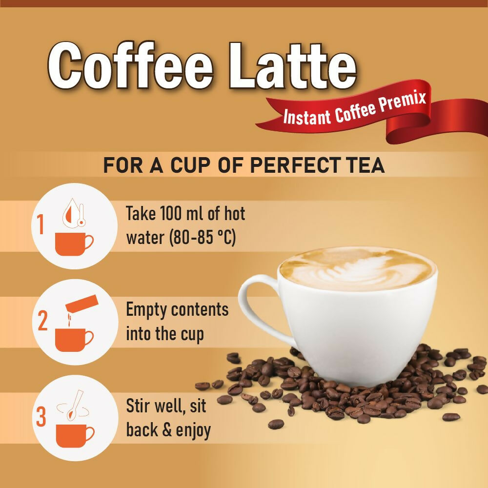 Naivedyam Instant Coffee Latte Premix Powder Sachets - Distacart