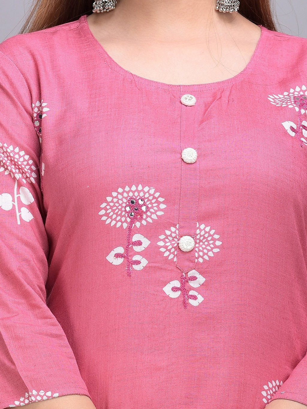 Sangria Ethnic Motifs Printed Kurta with Palazzos & Dupatta