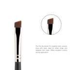 PAC Studio Eyeliner Brush 372 - Fine Tip Angled Eyeliner Brush, Suitable for Winged Liners or Filling Brows - Distacart