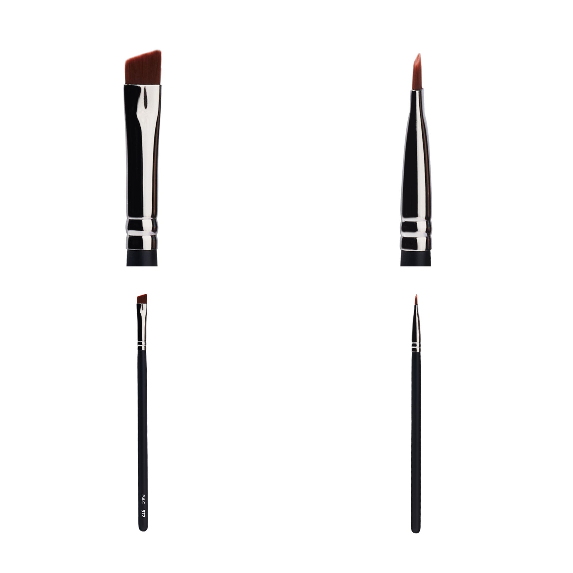 PAC Studio Eyeliner Brush 372 - Fine Tip Angled Eyeliner Brush, Suitable for Winged Liners or Filling Brows - Distacart