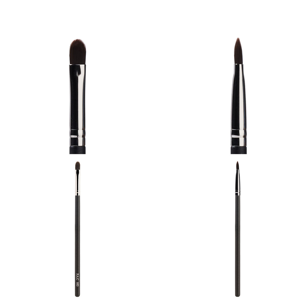 PAC Studio Lip Brush 083 - Flat Lip Contour & Filler Brush, Precise Control for Smooth, Flawless Lip Lines