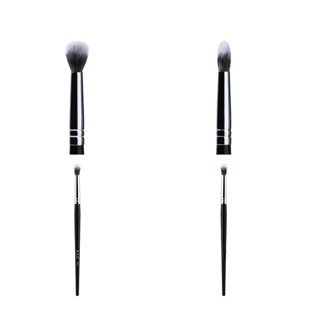 PAC Studio Eyeshadow Blending Brush 204 - Medium Ultra Soft Fibres for Expert Shadow Blending