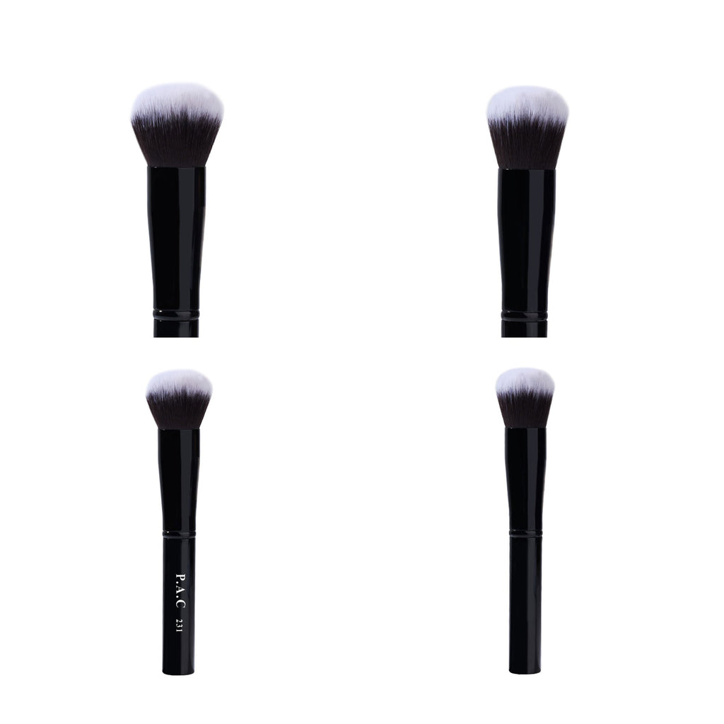 PAC Studio Foundation Blending Brush 231 - Round Shape, Dense Soft Synthetic Bristles for Easy Blending