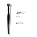 PAC Studio Concealer Brush 219 - Luxurious Dome Shape, Soft Synthetic Bristles for Quick Concealer Blending