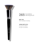 PAC Studio Foundation Blending Brush 265 - Flat Kabuki, Dense Soft Synthetic Bristles for Airbrush Finish