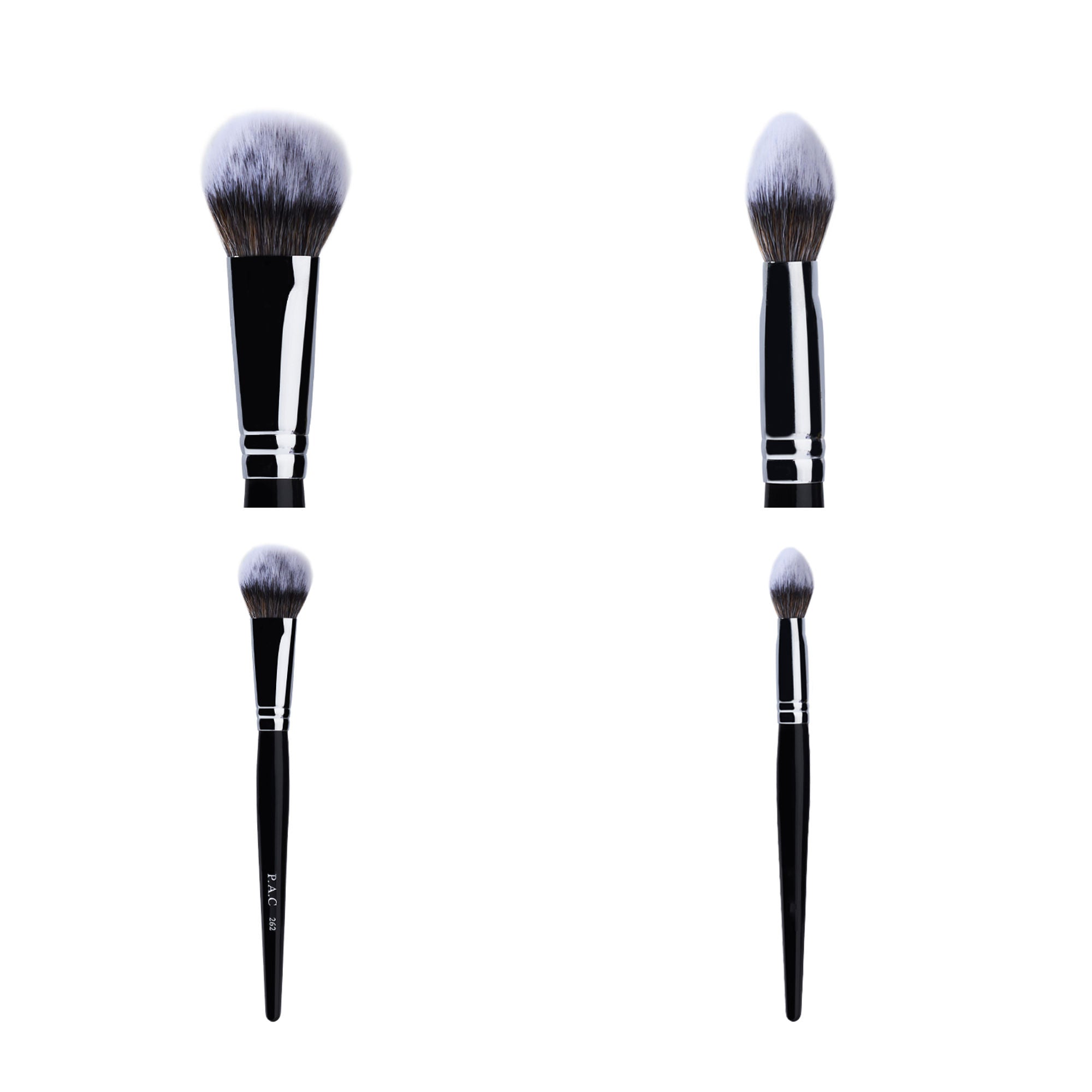 PAC Studio Blush Brush 262 - Small Tapered Dome Shaped, Multi Functional Use, Soft Synthetic Bristles