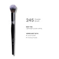 PAC Studio Powder Brush 245 - Medium Dome Shaped Sculpting Powder Brush, Feather Soft Synthetic Bristles
