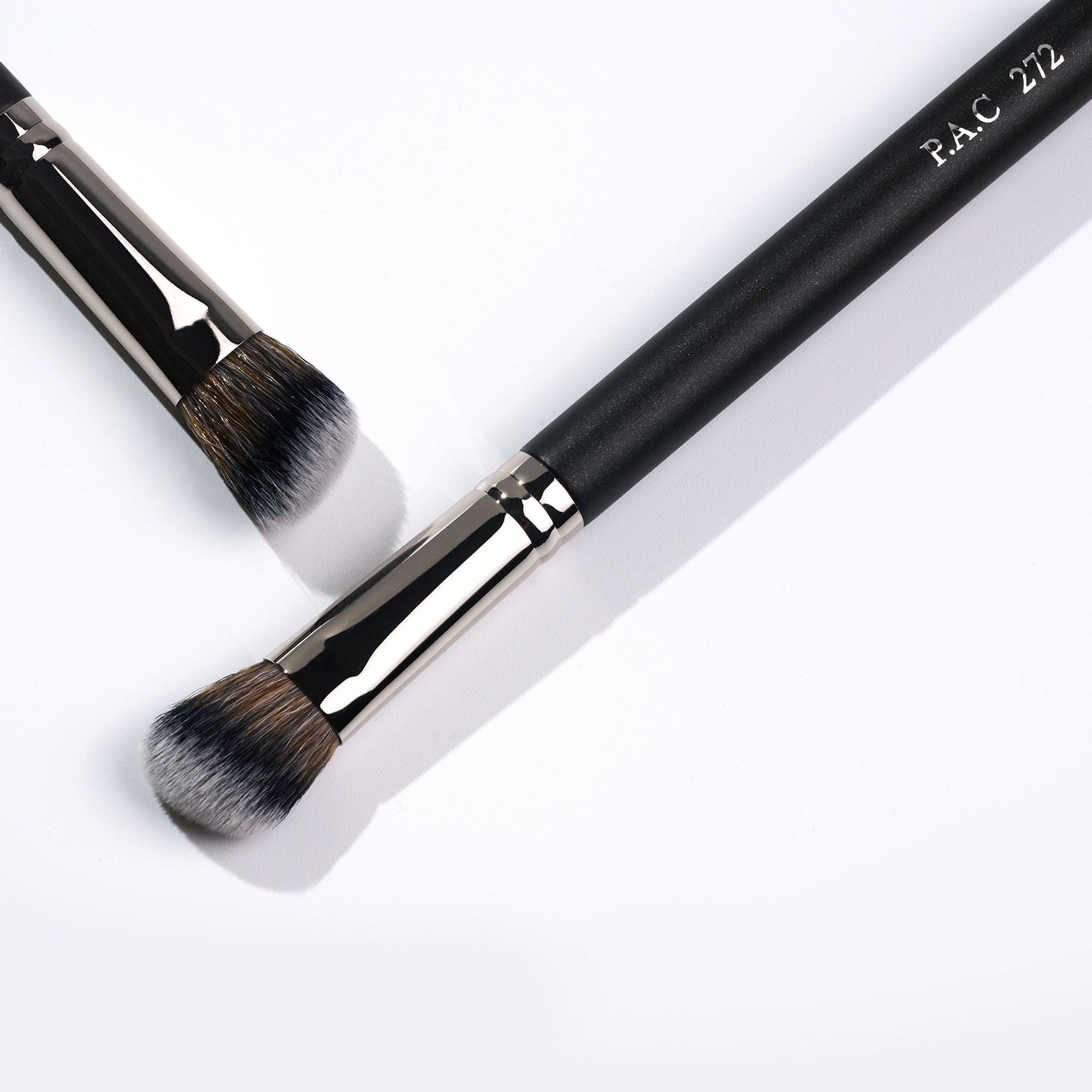 PAC Studio Concealer Brush 272 - Angled Multi Functional Brush, Soft Bristles for Precise Application