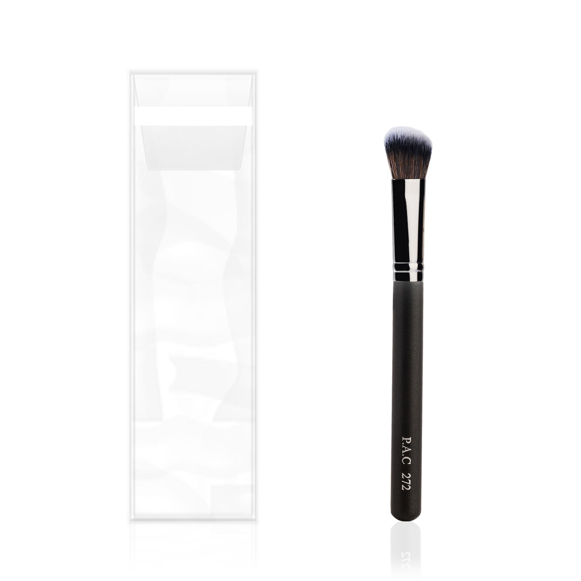 PAC Studio Concealer Brush 272 - Angled Multi Functional Brush, Soft Bristles for Precise Application
