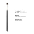PAC Studio Eyeshadow Blending Brush 229 - Small Ultra Soft Bristles for Precise Shadow Blending