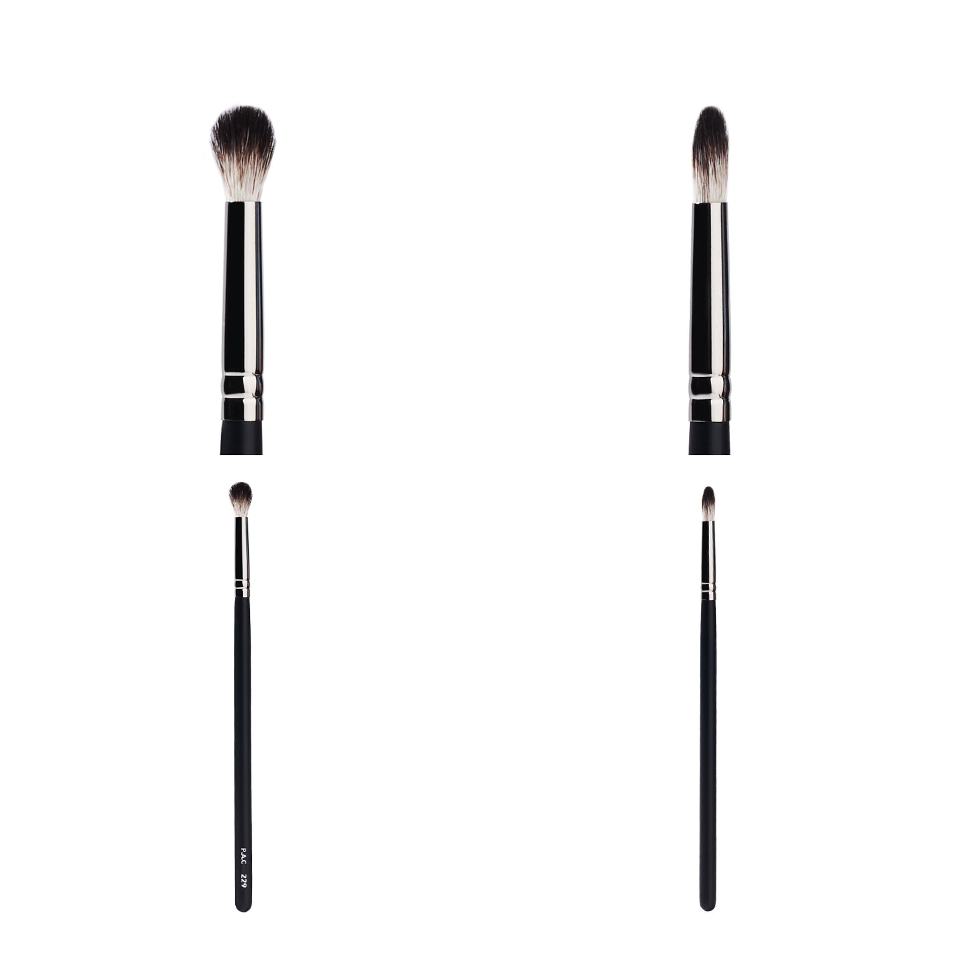 PAC Studio Eyeshadow Blending Brush 229 - Small Ultra Soft Bristles for Precise Shadow Blending
