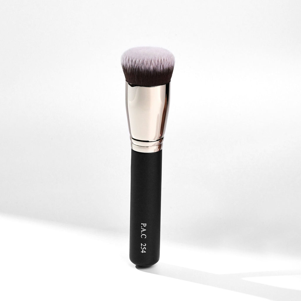 PAC Studio Foundation Blending Brush 254 -Densely Packed Large Dome Shaped Brush, Full Coverage Application