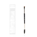 PAC Studio Eyebrow Brush 099 -Angular Eyebrow Brush with Spoolie, Precise Tip for Filling & Sculpting Brows