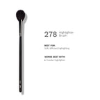 PAC Studio Highlighter Brush 278 - Medium Highlighter Brush, Soft Natural Bristles,