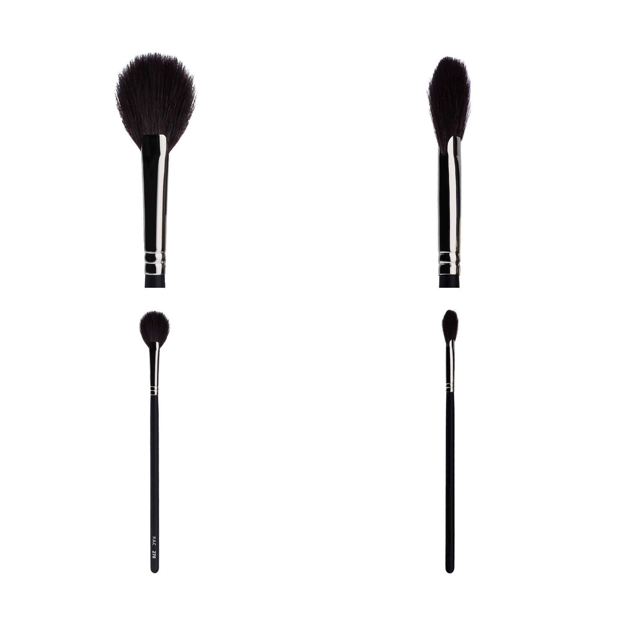 PAC Studio Highlighter Brush 278 - Medium Highlighter Brush, Soft Natural Bristles,