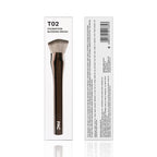 PAC Studio T02 Foundation Blending Brush - Densely Packed Synthetic Bristles for Foundation Blending