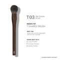 PAC Studio T03 Big Powder Brush - Soft Tapered Bristles, Works With All Powder Products, Ideal for Buffing