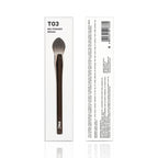 PAC Studio T03 Big Powder Brush - Soft Tapered Bristles, Works With All Powder Products, Ideal for Buffing