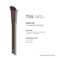 PAC Studio T05 Concealer Buffer Brush - Fluffy Synethetic Bristles for Effortless Concealer Blending