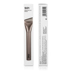 PAC Studio S01 Angular Flat Brush -Ideal for Moisturizers Primers & Foundations, Smooth Uniform Application