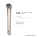 PAC Studio S03 Foundation Blending Brush - Creates Airbrush Finish, Designed for Post Application Blending