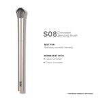 PAC Studio S08 Concealer Blending Brush - Dome Shaped Lightly Packed Bristles, Ensures Effortless Blending