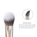 PAC Studio S08 Concealer Blending Brush - Dome Shaped Lightly Packed Bristles, Ensures Effortless Blending