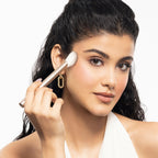 PAC Studio S09 Contour Brush - Lightly Packed Fluffy Angular Brush Ideal to Contour Face Neck & Collarbone