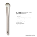 PAC Studio S10 Multi-Purpose Cream Applicator - Slanted Head for Precise Control Natural Streak-Free Finish