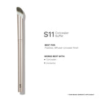 PAC Studio S11 Concealer Buffer - Densely Packed Bristles for Spot Concealing, High Precision Blending