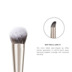 PAC Studio S13 Small Concealer Brush - Kitten Paw Shape allows Precision Coverage, Ideal for Inner Corners