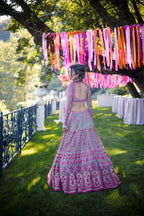 Lehenga Mart Glamorous Designer Lehenga Choli for Bridal and Bridesmaids Wedding Wear Choli