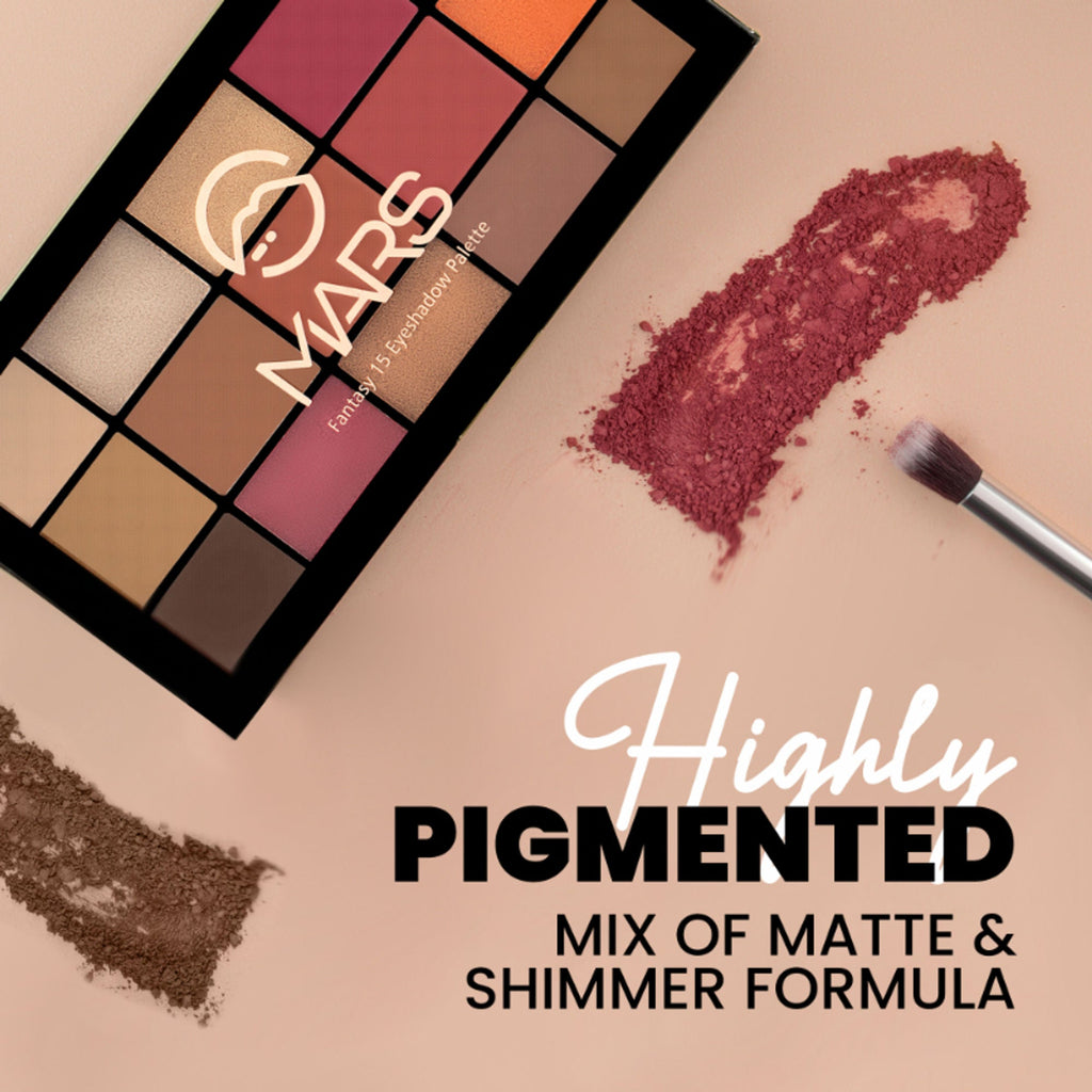 MARS Cosmetics Fantasy 15 Eyeshadow Palette - 2 - Distacart