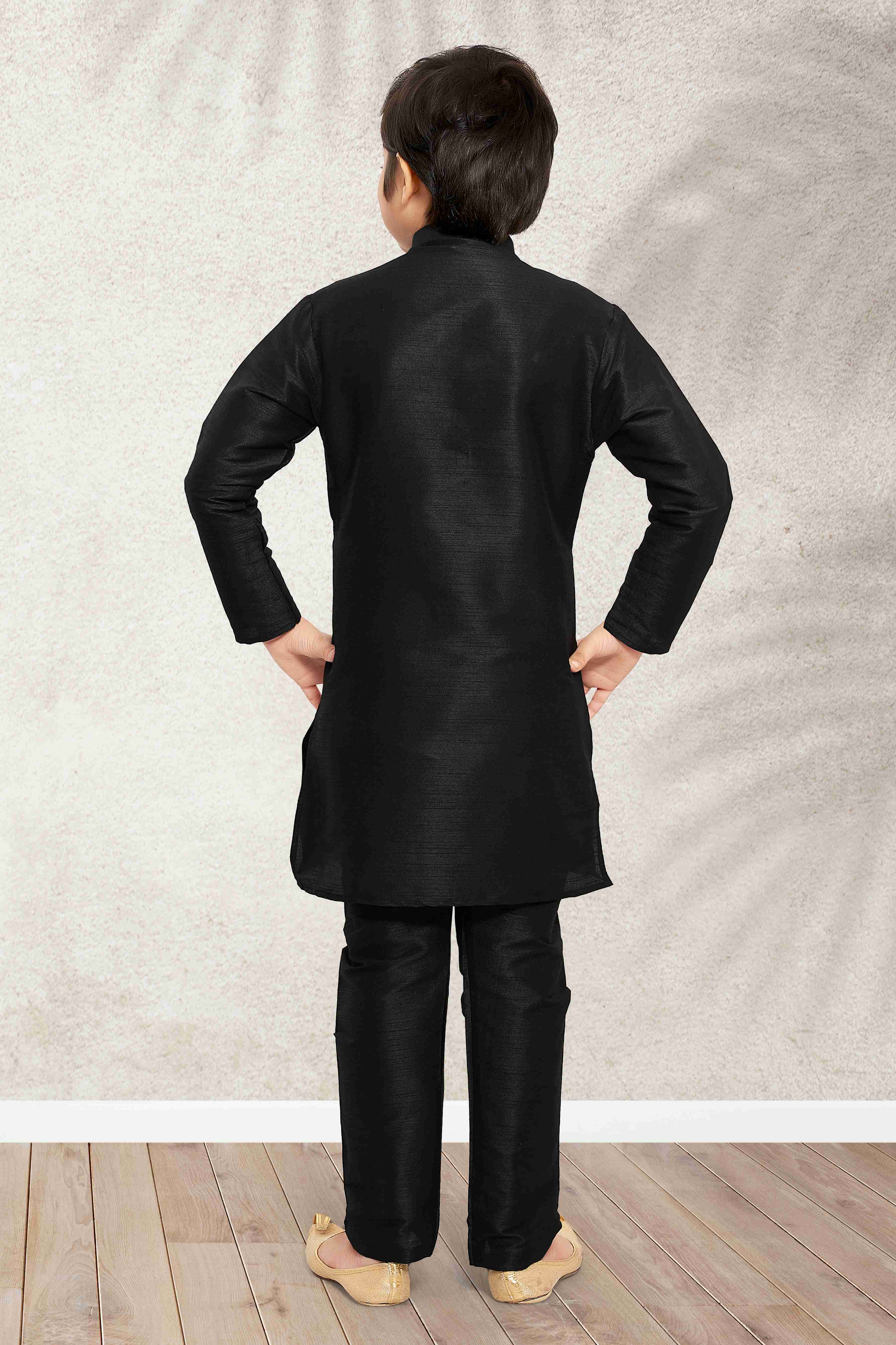 Raivat Ethnic Banarasi Silk Digital Printed Kurta Pajama With Jacket In Maroon Colour - Distacart