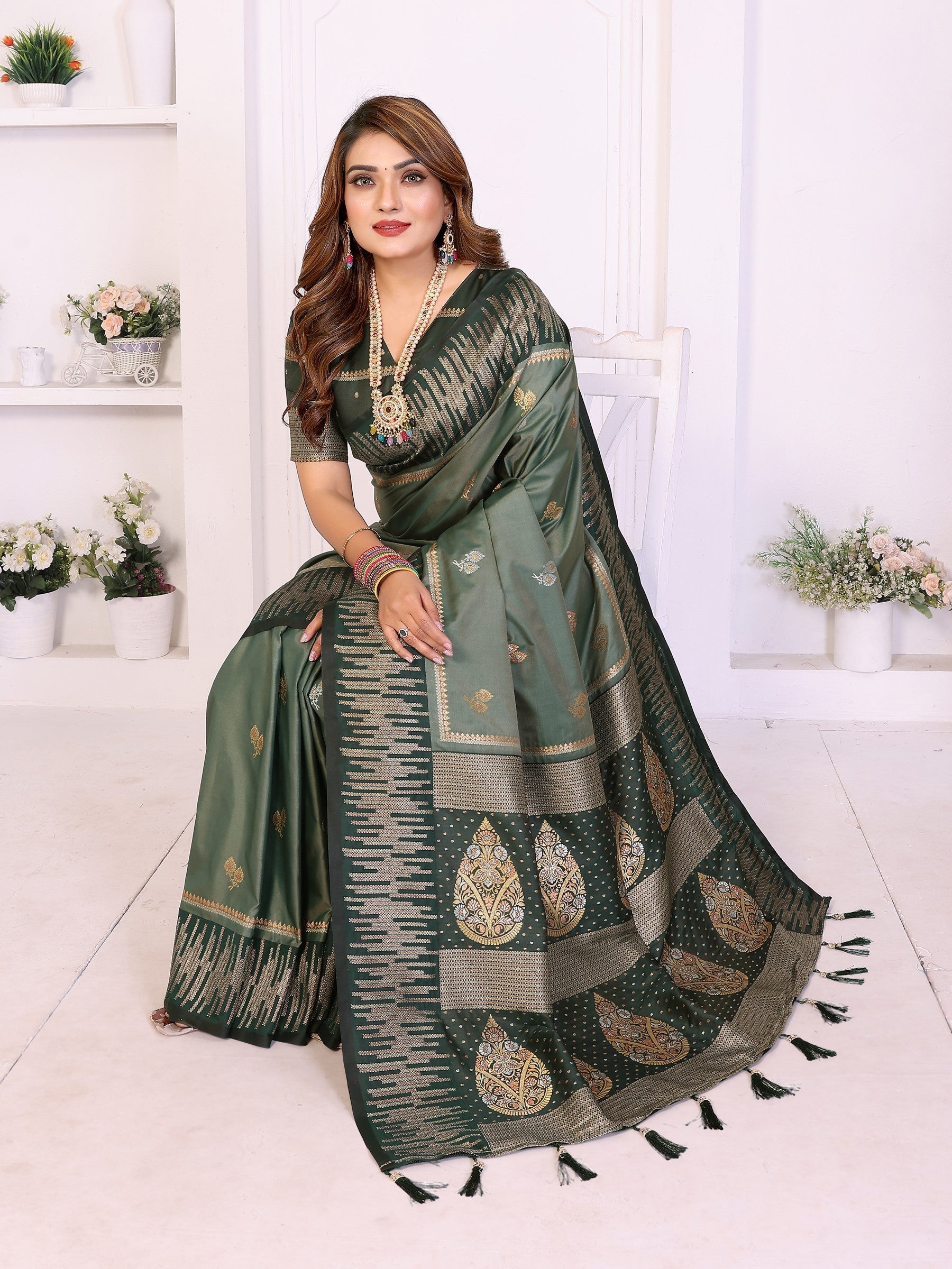 Anaita Premium South Soft Silk Saree - Distacart