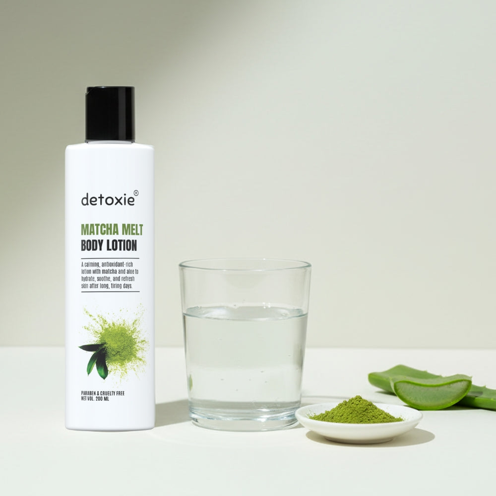 Detoxie Matcha Melt Body Lotion - Distacart