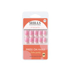 shills professional reusable press on nails french square spn733