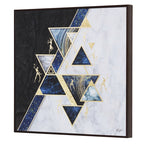 Tehzeeb Creations Golden Embossed Wall Painting