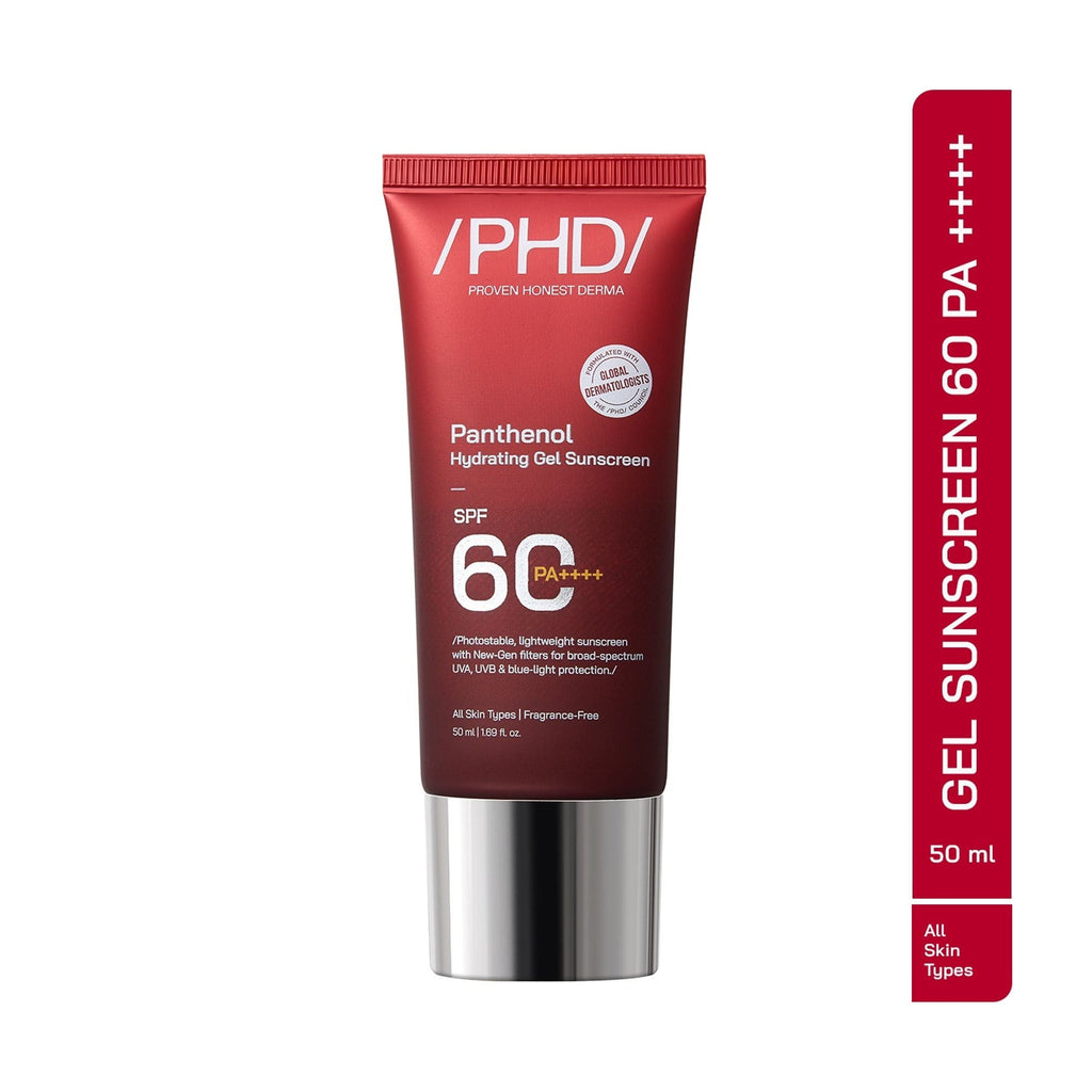 Proven Honest Derma (PHD) Panthenol Hydrating Gel Sunscreen SPF 60 PA++++