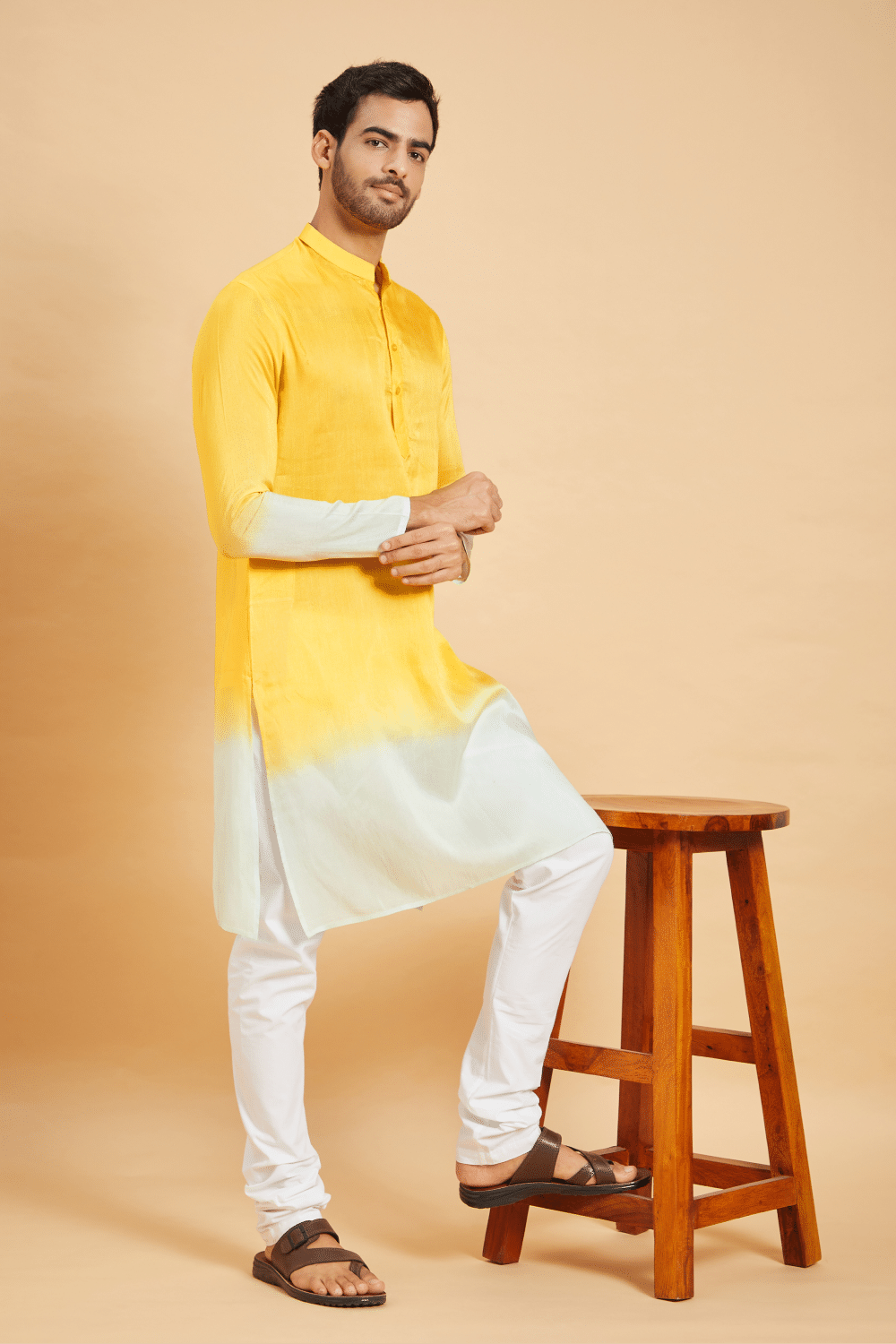Lahza Ombre Designer Men's kurta by Hilo Design