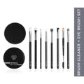 PAC Studio Eye Series Brush Set (8 Brushes) with Cleaner Combo
