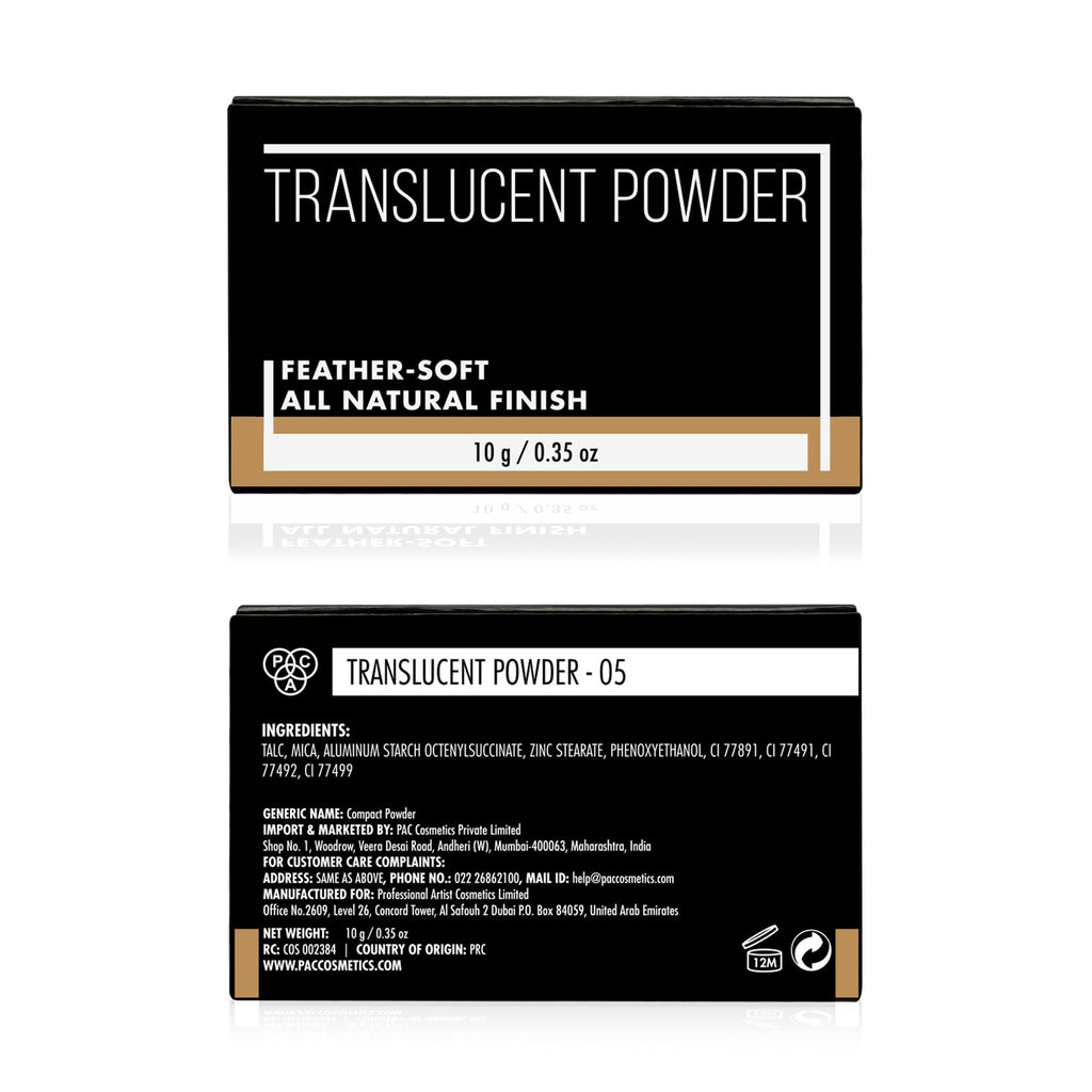 PAC Studio Translucent Powder - 05