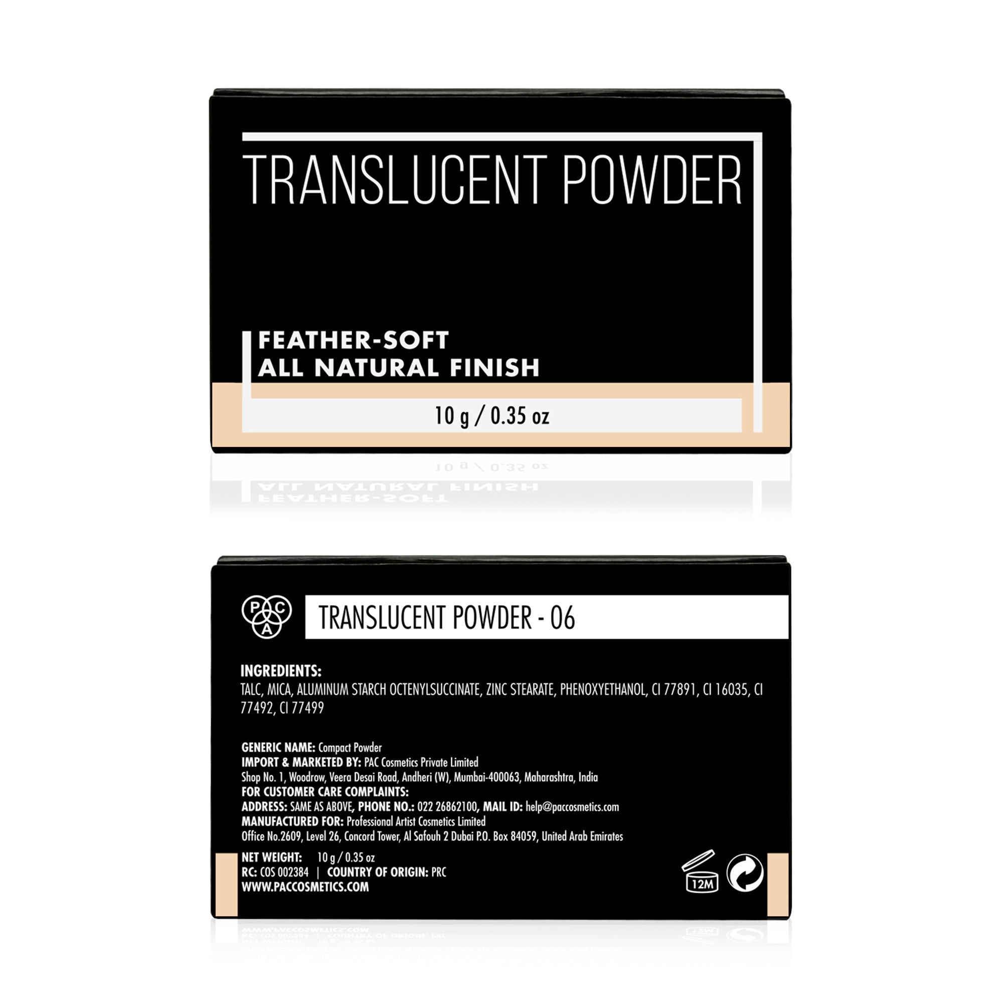 PAC Studio Translucent Powder - 06