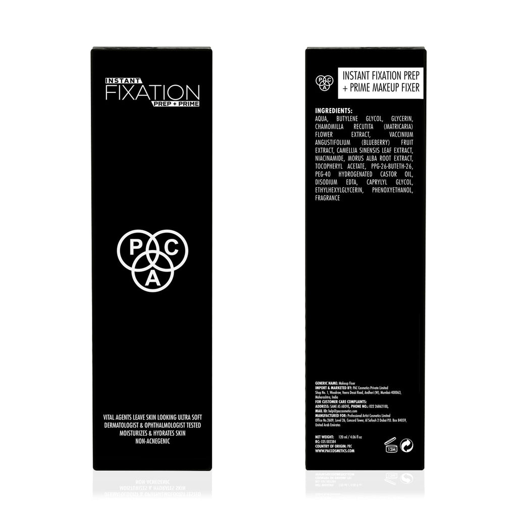 PAC Studio Instant Fixation Makeup Fixer - Distacart