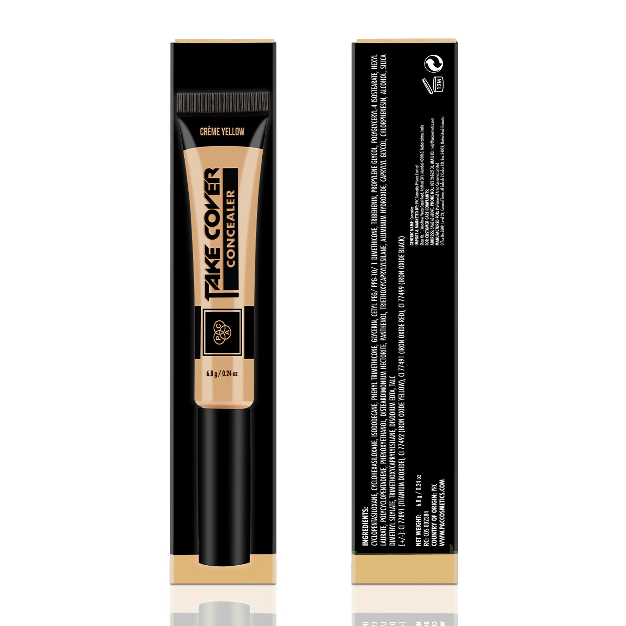 PAC Studio Take Cover Concealer - 21 Creme Yellow