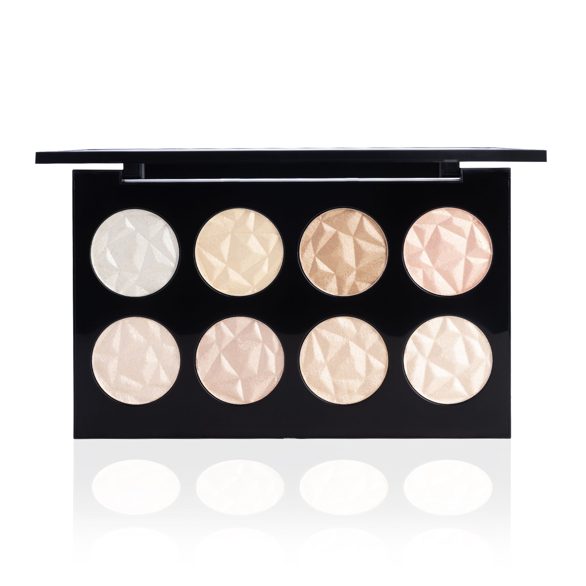 PAC Studio Glowing Goddess Highlighter Palette - Intense Glow, Silky Smooth Micro Pearls, Blends Seamlessly