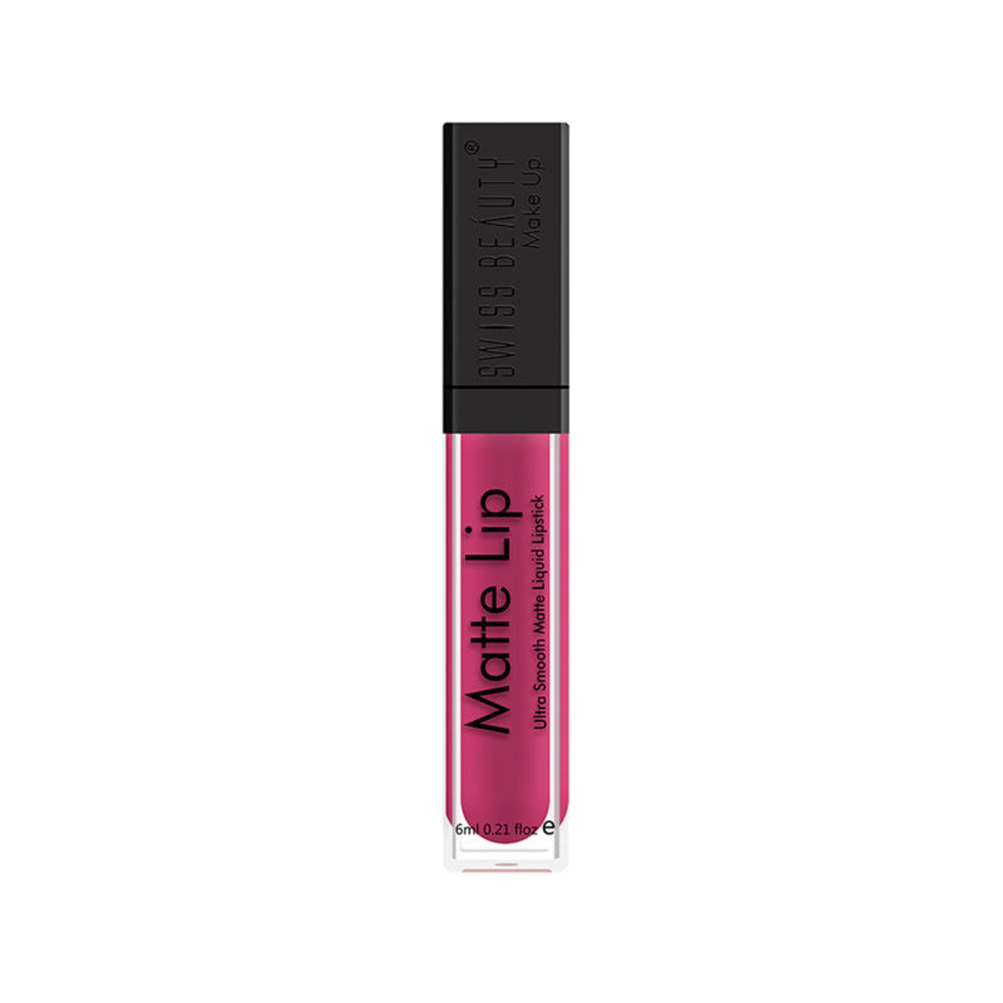 Swiss Beauty Ultra Smooth Matte Liquid Lipstick - 30 Fuschsia Pink - Distacart
