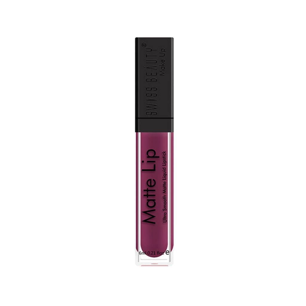 Swiss Beauty Ultra Smooth Matte Liquid Lipstick - 32 Big Berry - Distacart