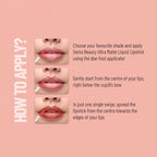Swiss Beauty Ultra Smooth Matte Liquid Lipstick - 3 Caf - Distacart