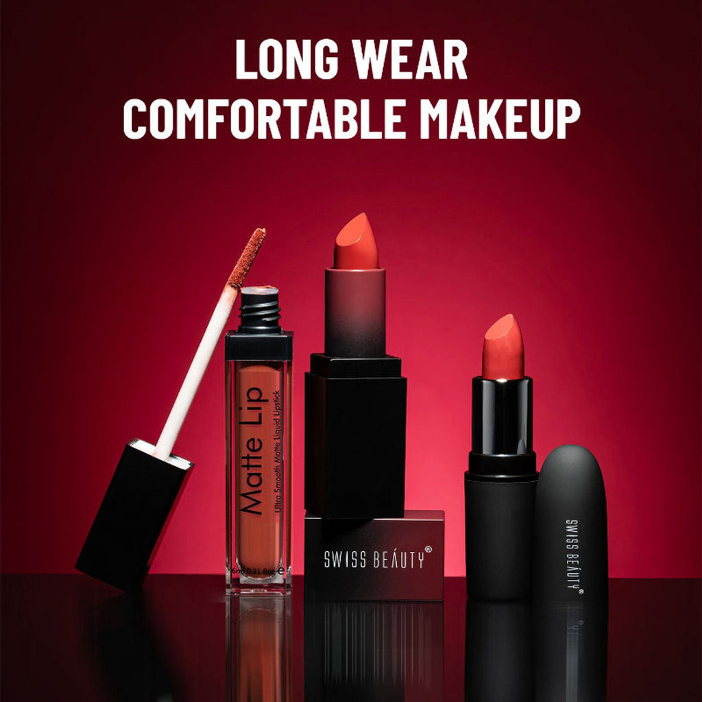 Swiss Beauty Ultra Smooth Matte Liquid Lipstick - 12 Mauve Pink - Distacart